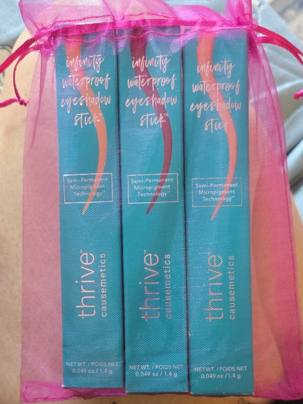 thrive causemetics Infinity Waterproof Eyeshadow Stick Trio